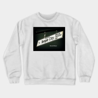 Temple City Boulevard, Rosemead, CA by Mistah Wilson Crewneck Sweatshirt